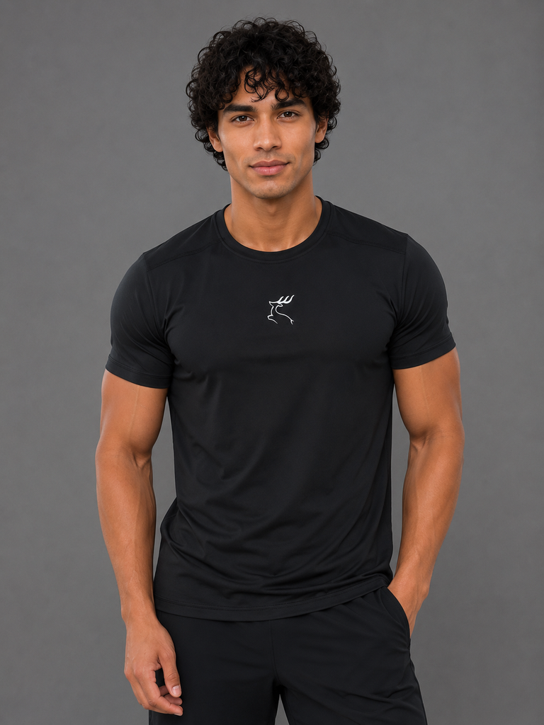 Sa'i Black T-Shirt | Men's
